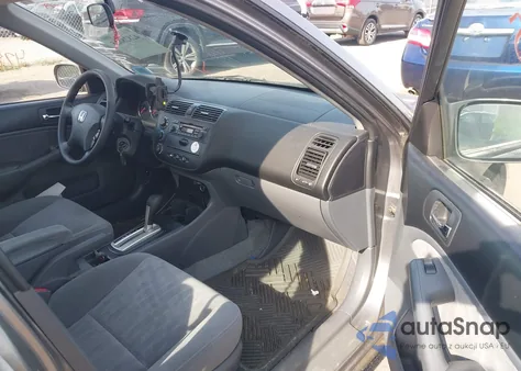 2004 Honda Civic Ex из США, поврежденный, VIN 2HGES26744H535254